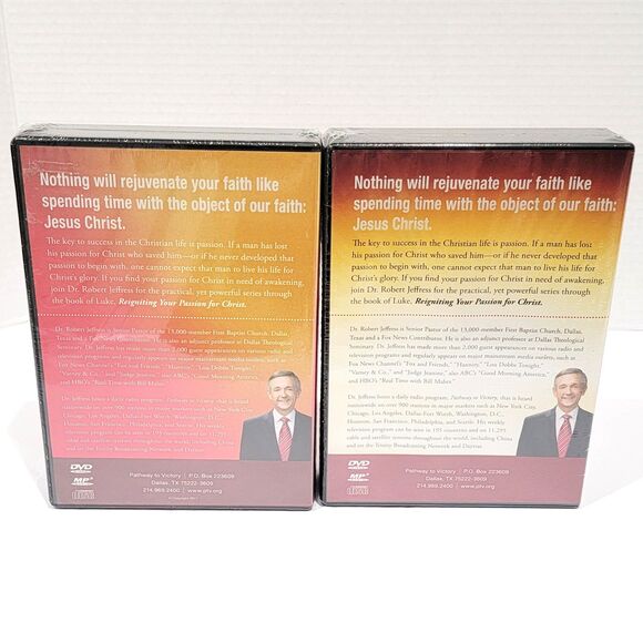 Reigniting Your Passion For Christ Gospel Of Luke Vol 1 & 2 DVD Set Lot of 2 - Picture 4 of 9